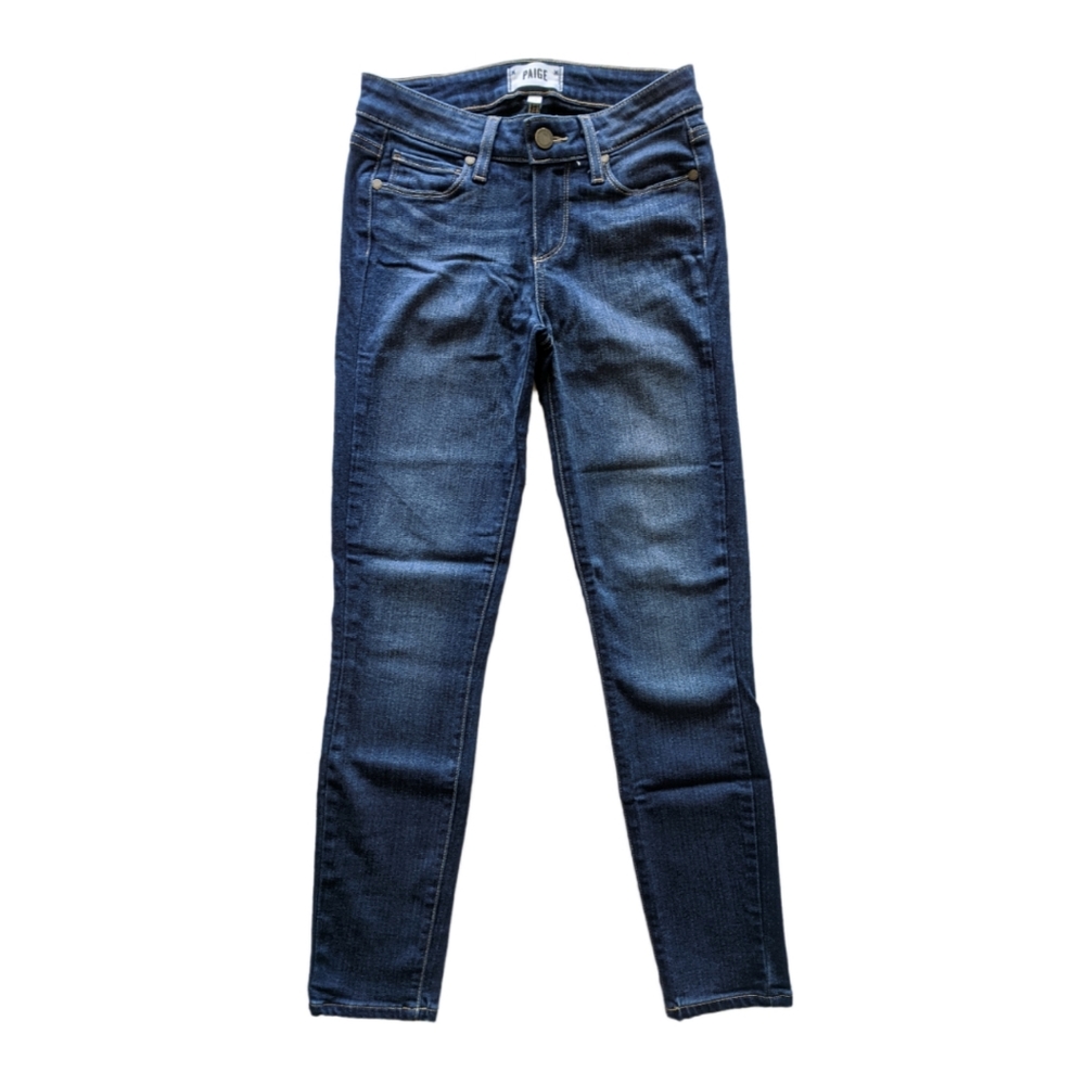 Paige denim medium wash Verdugo crop sz 24